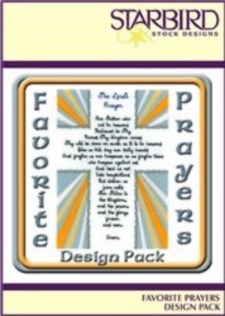 Picture of Favorite Prayers Pack Embroidery Collection