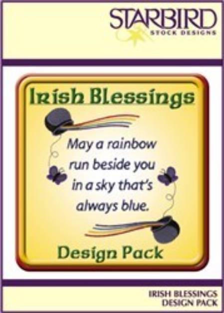 Picture of Irish Blessings Pack Embroidery Collection