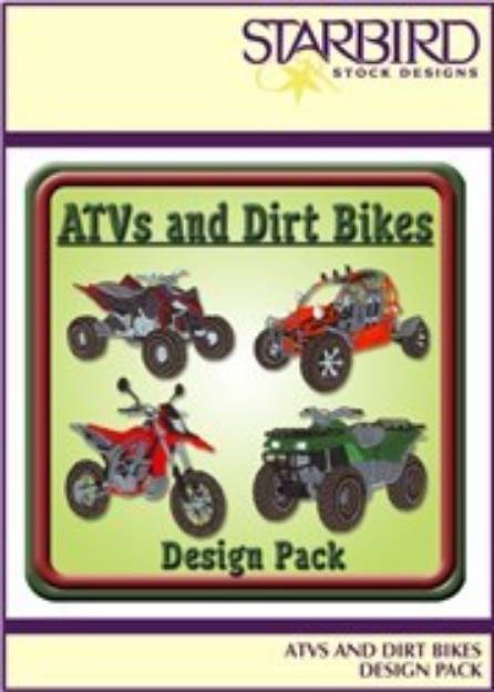 Picture of ATVs and Dirt Bikes Embroidery Collection