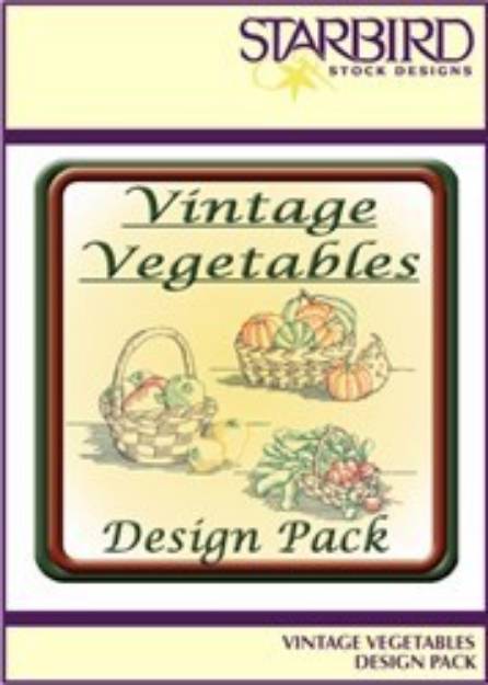 Picture of Vintage Vegetables Pack Embroidery Collection