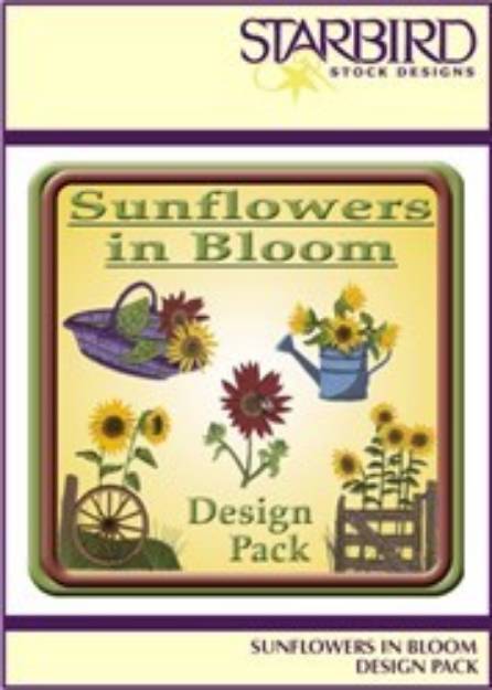 Picture of Sunflowers in Bloom Pack Embroidery Collection