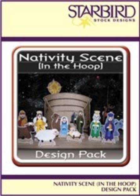 Picture of Nativity Scene (ITH) Embroidery Collection