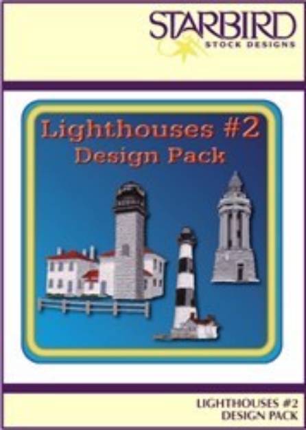 Picture of Lighthouses Pack Embroidery Collection