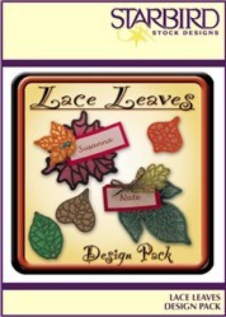Picture of Lace Leaves Pack Embroidery Collection