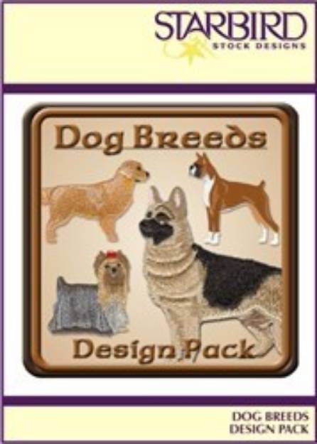 Picture of Dog Breeds Pack Embroidery Collection