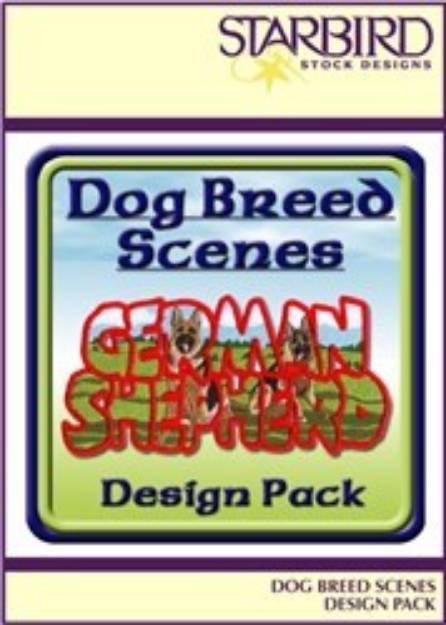 Picture of Dog Breed Scenes Embroidery Collection