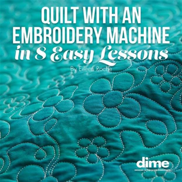 Picture of Embroidery Machine Quilting in 8 Easy Lessons Embroidery Designs CD