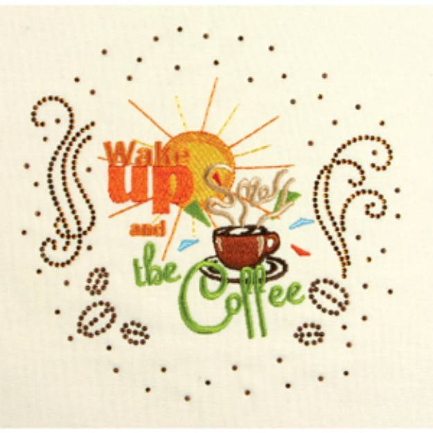 Picture of Coffee Embroidery Designs CD