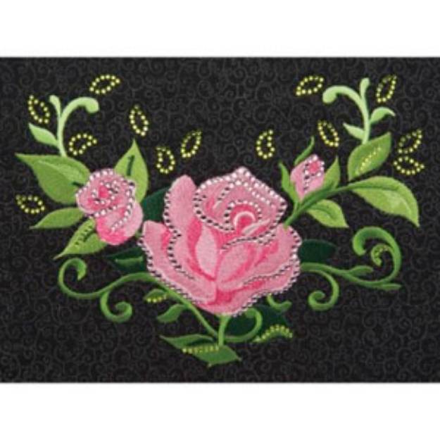 Picture of ROSES Embroidery Designs CD