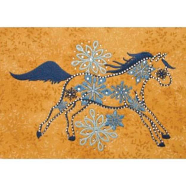 Picture of SNOWFLAKEHORSE Embroidery Designs CD