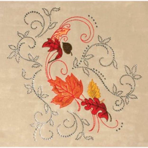 Picture of FALLLEAVES Embroidery Designs CD
