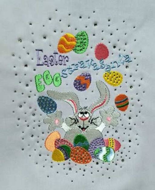 Picture of EGGSTRAVAGANZA Embroidery Designs CD
