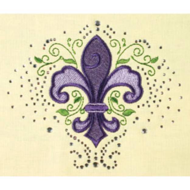 Picture of FLEUR-DE-LIS Embroidery Designs CD