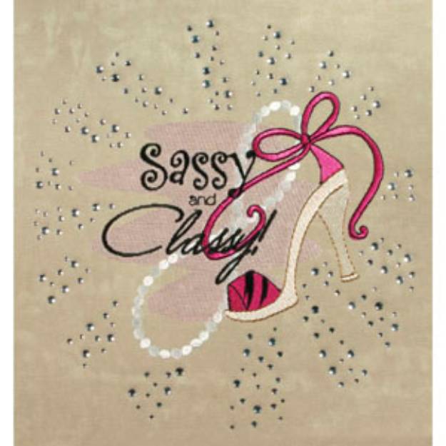 Picture of SASSY&CLASSY Embroidery Designs CD