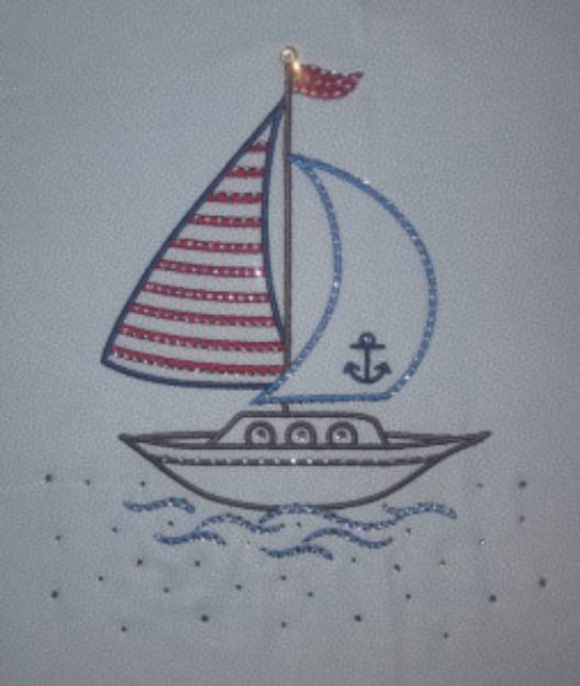 Picture of SAILBOAT Embroidery Designs CD