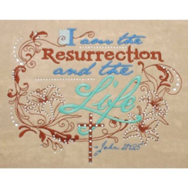Picture of JOHN11:25 Embroidery Designs CD