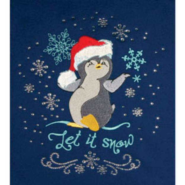 Picture of LET IT SNOW Embroidery Designs CD