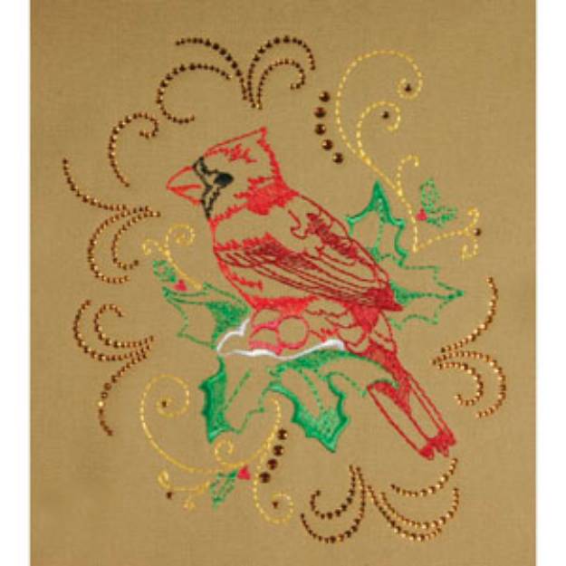 Picture of CARDINAL Embroidery Designs CD