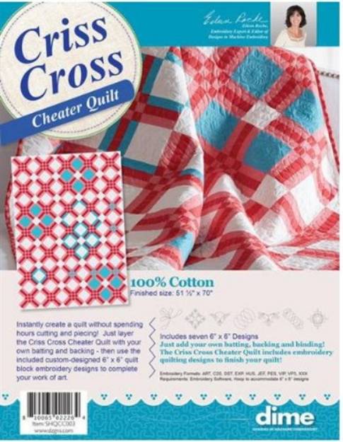 Picture of Criss Cross Cheater Quilt