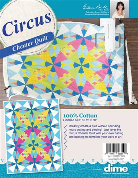 Picture of Circus Cheater Quilt