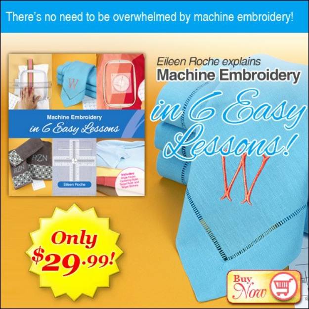Picture of Machine Embroidery in 6 Easy Lessons!
