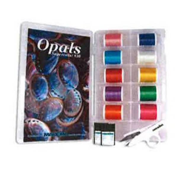 Picture of Madeira Supertwist Opals Spool Kit Embroidery Threads