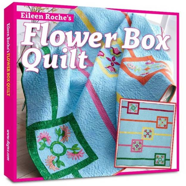 Picture of Eileen Roche’s Flower Box Quilt Embroidery Design Collections