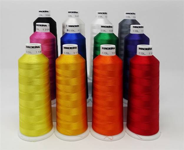 Picture of Cone Kit Classic Rayon 910-12 (12-5,000m cones) Embroidery Threads