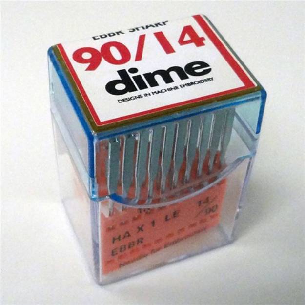Picture of Triumph Flat Shank Needles #90/14 Sharp Point - 20 Pack Embroidery Needles