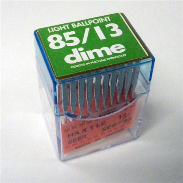 Picture of Triumph Flat Shank Needles #85/13 Light Ball Point- 20 Pack Embroidery Needles