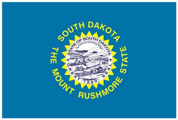 Picture of South Dakota SVG File