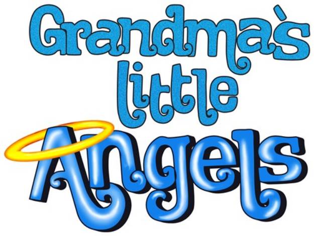 Picture of Grandmas Little Angels SVG File