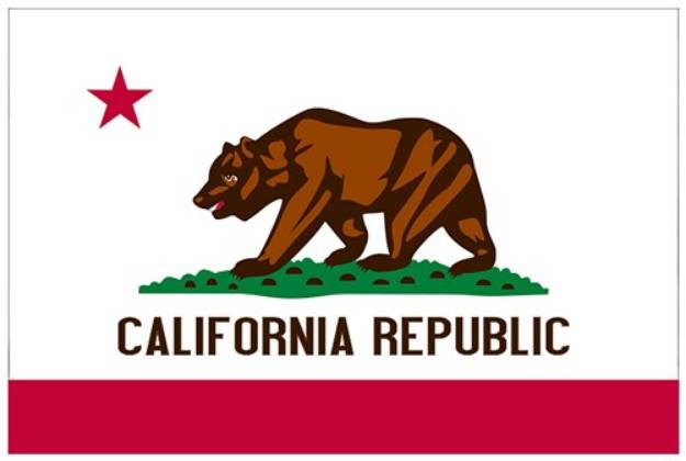 Picture of California SVG File