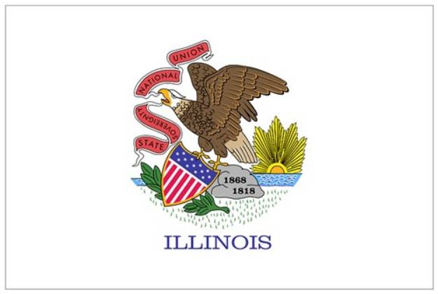 Picture of Illinois SVG File