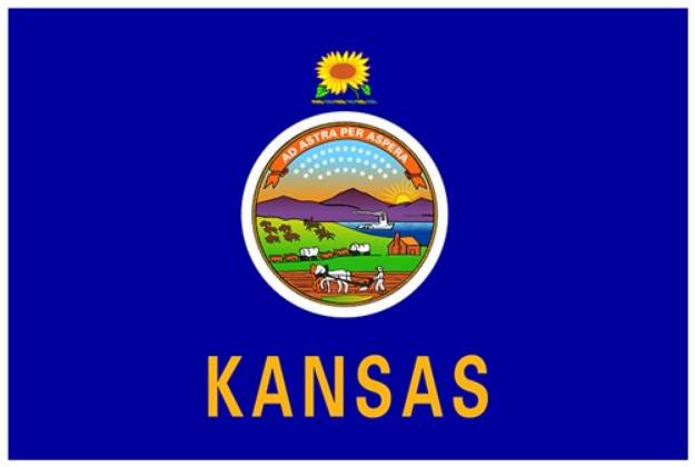 Picture of Kansas SVG File