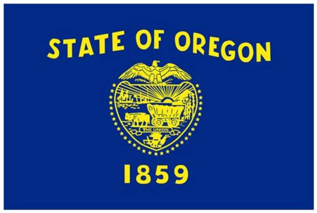 Picture of Oregon SVG File