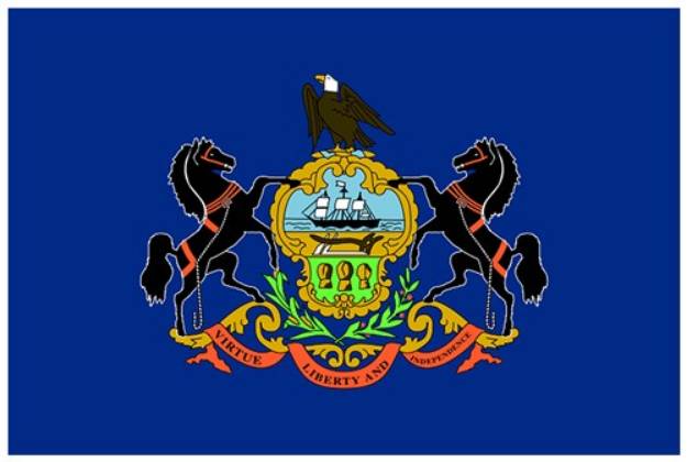 Picture of Pennsylvania SVG File