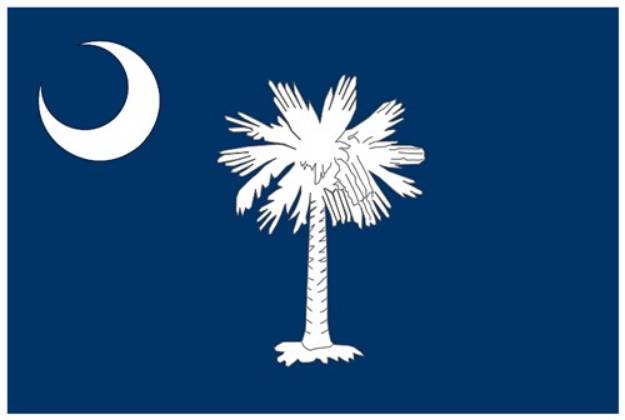 Picture of South Carolina SVG File