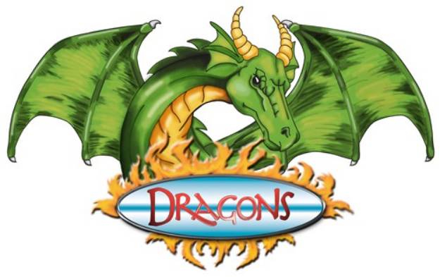 Picture of Dragons SVG File