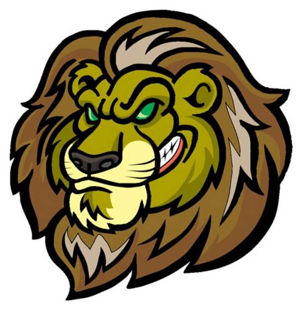 Picture of Lions SVG File