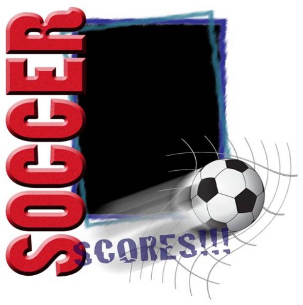 Picture of Soccer Frame SVG File