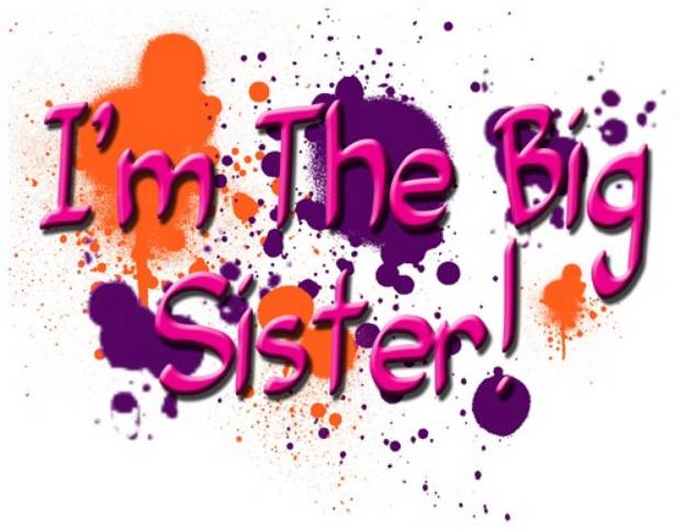Picture of Im The Big Sister SVG File