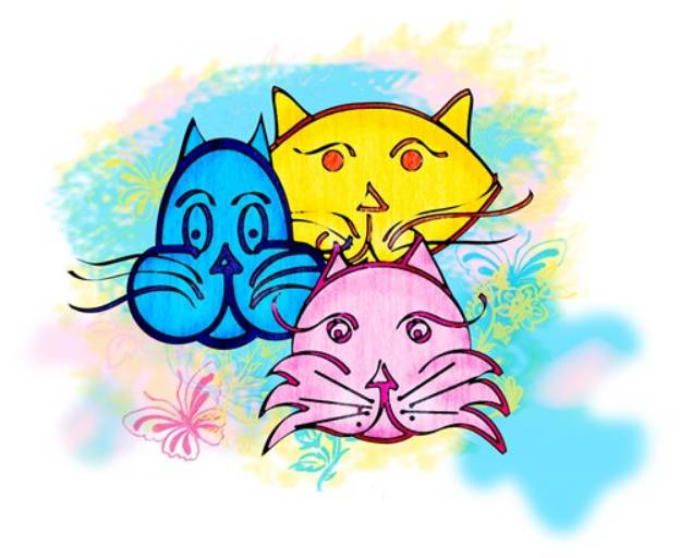 Picture of Cats SVG File