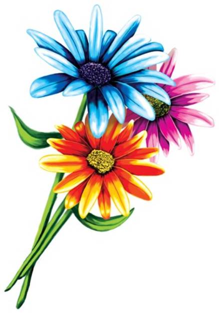 Picture of Daisies SVG File