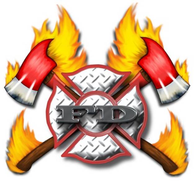 Picture of Fire Fighting Design SVG File