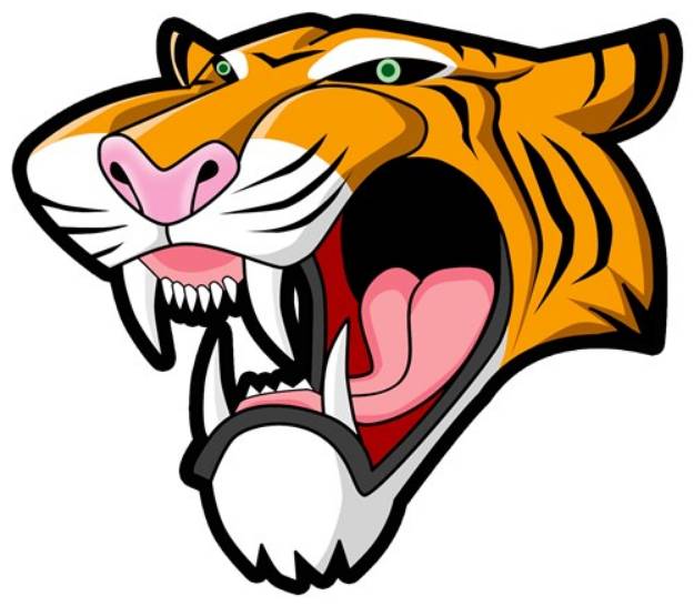Picture of Tiger SVG File