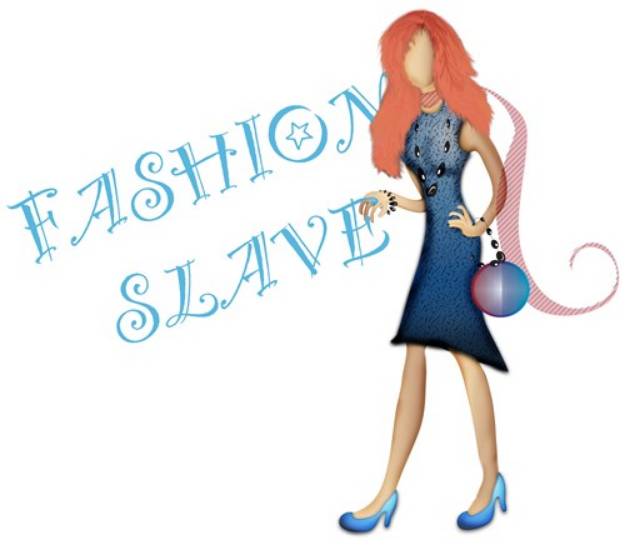 Picture of Fashion Slave SVG File