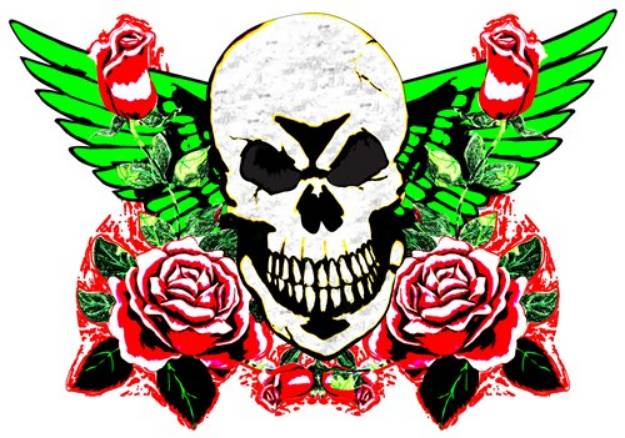 Picture of Skull Tattoo SVG File