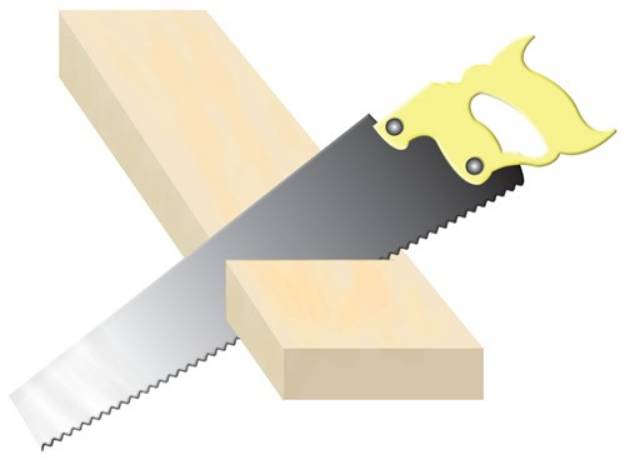 Picture of Saw SVG File