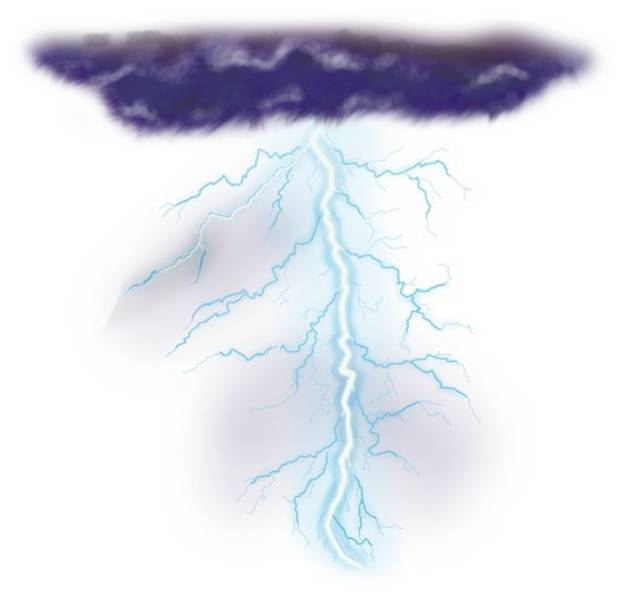 Picture of Lightning SVG File